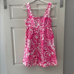 Pink Floral Dress